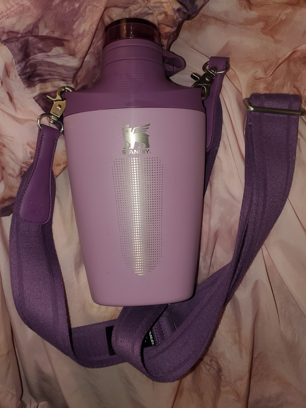 Stanley Purple Lavender Crossbody Bottle Bag
